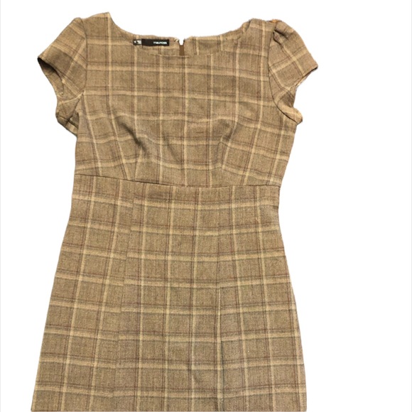 Maurice's Wear To Work Plaid Dress Size 1/2 Cute & Professional! - Picture 1 of 5